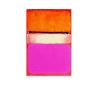 DaranKaep Mark Rothko Red And Pink Poster Decorative Painting Canvas Wall Posters And Art Picture Print Modern Family Bedroom Decor Posters 24x36inch(60x90cm)