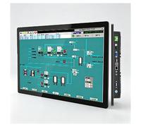 DARBCGH IP65 Embedded Industrial Computer, 18.5 Inch Fanless Panel PC, 10-Point Touch Monitor for Automation