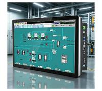 DARBCGH Rugged Industrial All-in-One PC, 18.5" High Performance Panel Computer, i7 Processor for Factory Use
