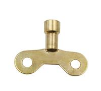 DARBCGH Solid Brass Radiator Bleed Key - Fits Square Tap & Valve Sockets