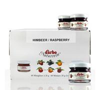 Darbo Jam Extra Raspberry Pure Small Jars 60x 28g