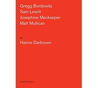 Darboven, Hanne - Artists on Hanne Darboven (Artists on Artists Lecture Series)