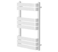 Darby Heated Towel Rail | White | Mild Steel | 850mm x 500mm