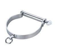 Darby Style Steel Collar - A Timeless Symbol of Submission - Size - small/medium