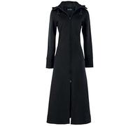 DarcChic Womens Raven Coat Black Gothic Full Length Long Steampunk (XXL, Black)