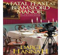 Darci Hannah A Fatal Feast at Bramsford Manor Hardback Book in White Darci Hannah White