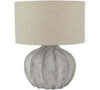 Darcy Flute Lamp - Stone Ceramic