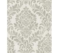Darcy James Collection Eleanor Damask Wallpaper Muriva Cream One Size