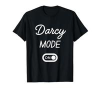 Darcy Mode On Name Value Graphic T-Shirt, Men, Black, S