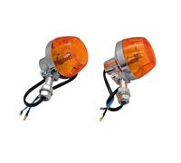 DARDDI Motorbike Turning Indicators 2/4pcs Motorcycle LED Turn Signal Lights Blinkers Front Rear Indicators for XL100 C70 CT70 CT90 CB350 CM400 CB450 CB750