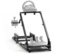 Dardoo Gaming Simulator Cockpit Square Tube Racing Steering Wheel Stand Compatible with Logitech G25 G27 G29 G920 G923 Thrustmaster PC PS4 Xbox without Steering Wheel, Pedal, Handbrake and Seat