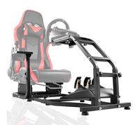 Dardoo Racing Simulator Cockpit Adjustable Fit for Logitech G27 G29 G920 G923, for Thrustmaster T300, for Fanatec Driving Steering Wheel Stand Gaming Frame, Not Included Wheel, Pedal and Seat