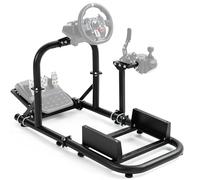 Dardoo Racing Simulator Cockpit Frame Adjustable Compatible with Logitech G25 G27 G29 G920 G923 Fanatec Thrustmaster T150 T300RS T500R Racing Simulator Cockpit Wheel,Seat and Pedals Not Include
