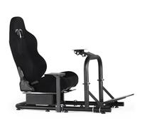 Dardoo Stable Racing Simulator Cockpit with Seat Fit for Logitech G25 G27 G29 G920 G923, for Thrustmaster T300RS TX, for Fanatec, Without Wheels and Pedals