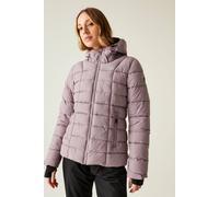 Dare 2b Womens Blindside Hooded Padded Water Repellent Ski Jacket - Heather - 8
