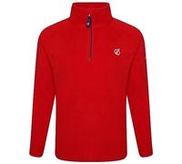 Dare 2b Boys Half Zip Outdoor Active Fleece Jacket, Danger Red, 7-8 Years EU