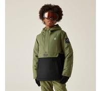 Dare2b Ski Jacket Freehand II Waterproof Breathable Insulated Dark Green 5-6 Years Boys/Girls