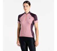 Dare 2b Dare 2b Women's Flutter Cycling Jersey Pink, Size: 10