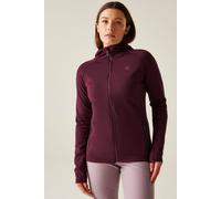 Dare 2B Density Core Stretch Full Zip Hooded Midlayer In Purple Purple 14