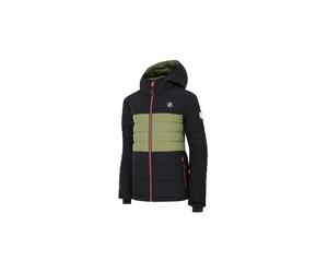 Dare 2B DKP429 Kids' Cheerful II Jacket Colour: 2G3 Blk/OlvneGrn, Size: 9/10