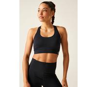 Dare 2B Dont Sweat It Light Comfortable Quick-Drying Sports Bra In Jet Black Jet Black