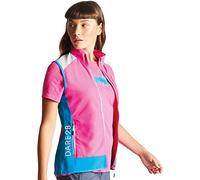 Dare 2b Duality II Women's Duality II Softshell Vest, womens, DWL391 9RF18L, CybrPk/BlJwl, FR : 2XL (Taille Fabricant : 18)