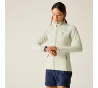 Dare 2B Emerging Iii Textured Full Zip Stretch Midlayer In Natural White Natural White 16