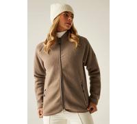 Dare 2B Excursion Full Zip Borg Fleece In Brown Brown