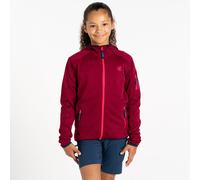 Dare 2b Explore Full Zip Active Hooded Fleece in Red | Size: 7-8 Years Dare 2b Red 7-8 Years