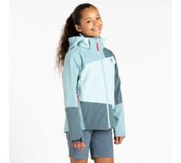 Dare 2b 'Explore' Waterproof Breathable Jacket in Pale Grey | Size: 7-8 Years Dare 2b Pale Grey 7-8 Years