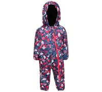 Dare 2B Girls Bambino II Water Repellent All In 1 Snowsuit - Pink - Size 12-18M