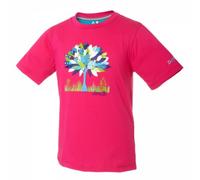 Dare 2b Girl's Outlined Mesh Tech T Shirt - Jem Pink, Size 9-10