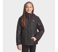 Dare 2b Girls' Waterproof Ponder Ski Jacket, Black 3-4Y
