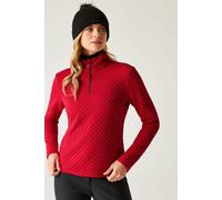 Dare 2B Glamourize Midlayer Quarter-Zip Insulating Active Fleece In Red Red 6