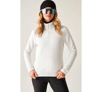 Dare 2B Glamourize Midlayer Quarter-Zip Insulating Active Fleece In White White 10