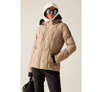 Dare 2B Glamourize Waterproof Insulated Padded Ski Jacket In Beige Beige 10