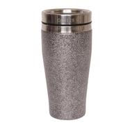 Dare 2B Glitter Metal Insulated Travel Mug (Black) - One Size