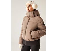 Dare 2B Glitz Waterproof Insulated Padded Ski Jacket In Brown Brown 6