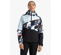 Dare 2b Ice Jacket - Green/Multi, Green, Size 14, Women Green