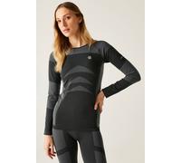 Dare 2B In The Zone Iii Long Sleeve Tee In Charcoal Charcoal