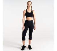Dare 2B Influential Active 3/4 Leggings In Black Black 6