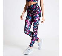 Dare 2b Influential' Lightweight Quick Drying Flat Lock Seams High Stretch Active Tight Trousers - Active Pink Botanical, 16