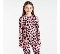 Dare 2b - Kids Quick-Drying Pow II Baselayer Set Dusty Rose Cheetah Print, Size: 9-10 Years