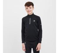 Dare 2b Consist II Core Stretch Lightweight Warm Backed Quick Drying Full Zip Jacket Stretch Midlayer - Black, 7-8