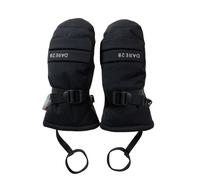 Black unisex 4-5 Years Dare 2b Kids’ Freeride Ski Mittens Black, Size: 4-5 Years