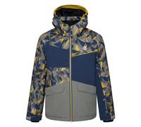 Dare 2B Kids Glee II Geometric Ski Jacket - Moss Yellow/Agave Green - 1-2 Years - Moss Yellow/Agave Green - 100% Polyester