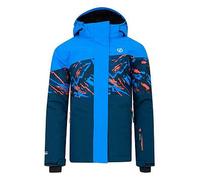 Dare2B Unisex Kids Humouriiijacket Ski Jacket, Athletic Blue Camo Print, 3-4 Years EU
