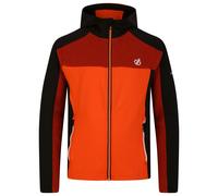 Dare 2B Kids Thriving Core Stretch Hooded Midlayer - Puffin´s Bill/Black - 7-8 Years - Puffin´s Bill/Black - 95% Polyester/5% Elastane