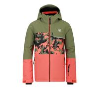 Dare 2B Kids Traverse II Camo Ski Jacket - Orange Rust - 5-6 Years - Orange Rust