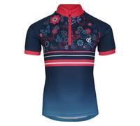 Dare 2B Kids Unisex Juniors Speed Up II Cycling Jersey in Navy/Red - Size 9-10Y